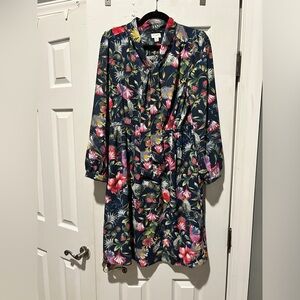 Fabulous J Crew navy floral dress